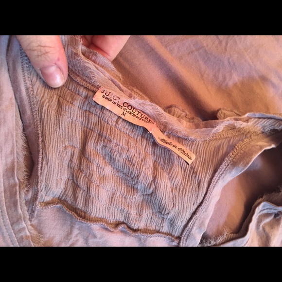 EUC Lavender Juicy Couture racerback tunic, sz M - Picture 4 of 6